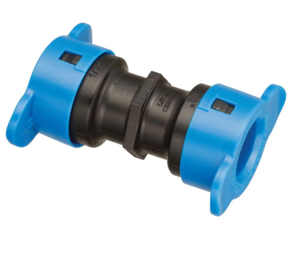 1/2" Insert × 1/2" Insert Coupler